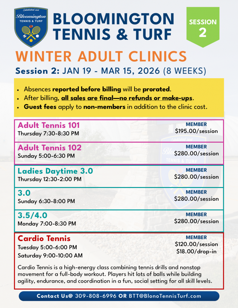 25.26 Winter Adult Clinic Pricing SESH 2