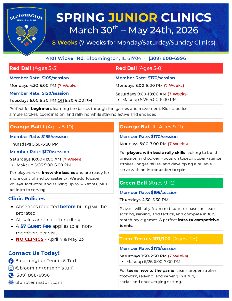 2026 Spring Junior Clinic Pricing (2)