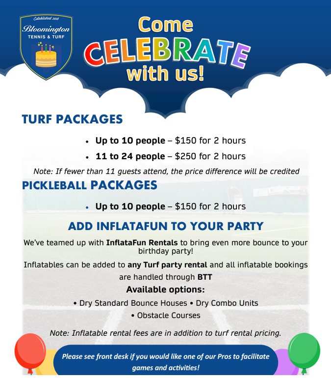 Birthday Party Flyer