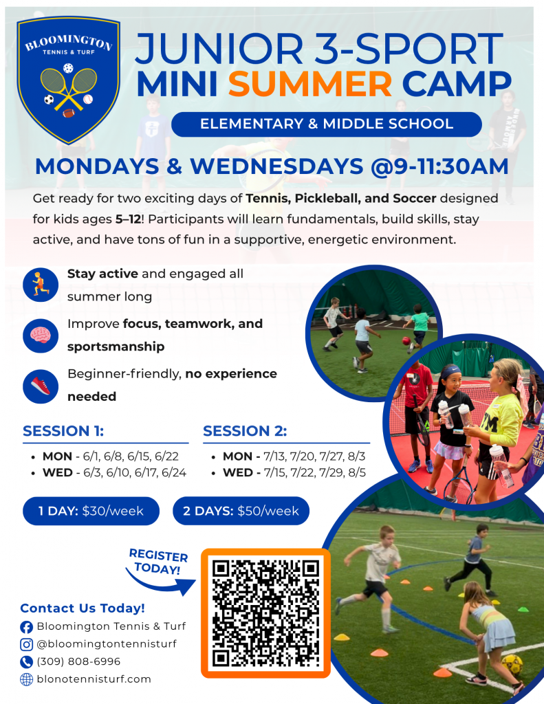 Junior 3-Sport Mini Summer Camp 2026