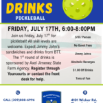Dinks and Drinks 717