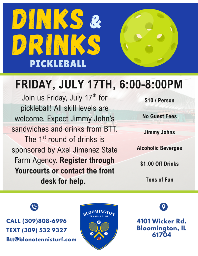 Dinks and Drinks 717