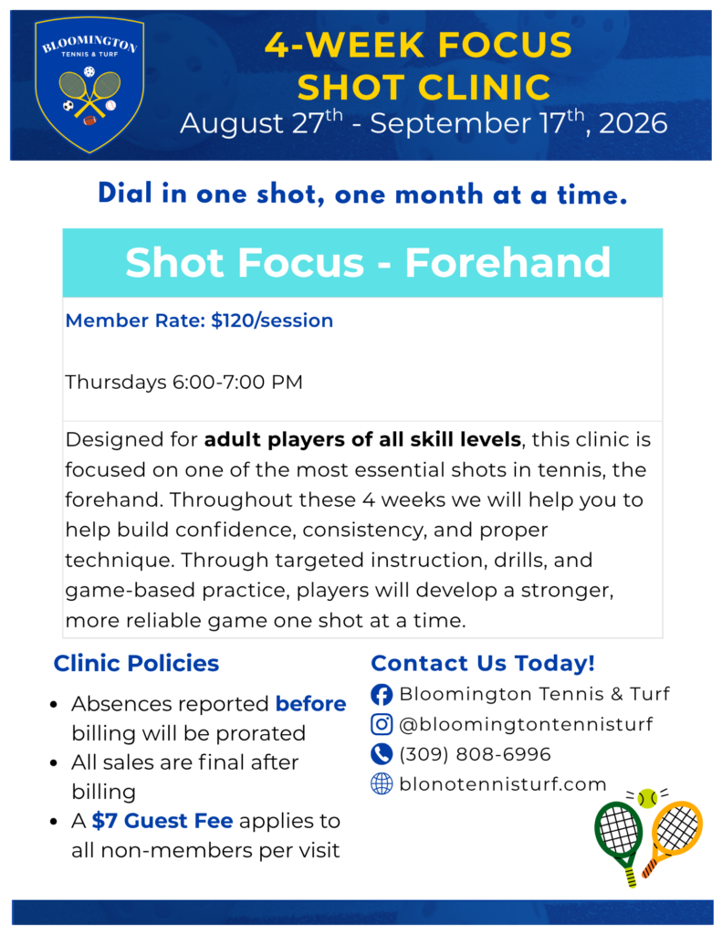 2026 Fall 4-Week Focus Shot Clinic (2)