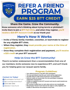 Refer a Friend Program Flyer